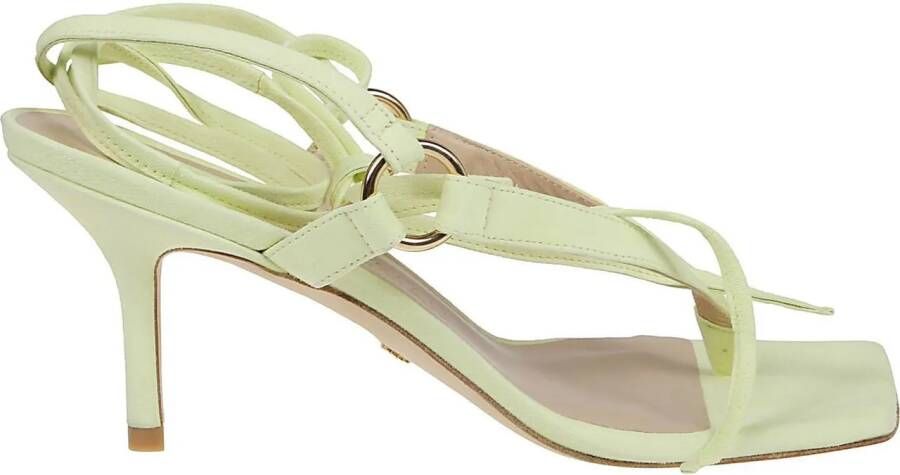 Stuart Weitzman Sandalen Lalita 75 Sandals Yellow & Orange in geel