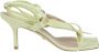 Stuart Weitzman Sandalen Lalita 75 Sandals Yellow & Orange in geel - Thumbnail 1