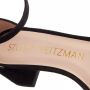 Stuart Weitzman Sandalen Nudistia 75 Sandal in zwart - Thumbnail 1