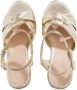 Ted Baker Sandalen Carda Knotted Wedge Espadrille Sandal in goud - Thumbnail 2