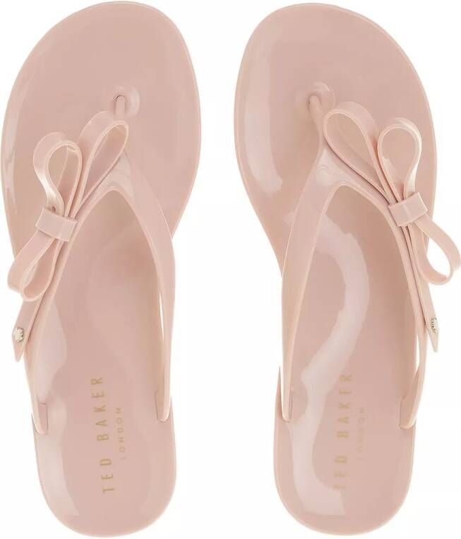 Ted Baker Sandalen Jassey Bow Flip Flop in poeder roze