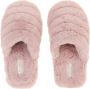 Ted Baker Slippers LOPSEY Faux Fur Mule Slipper in poeder roze - Thumbnail 3