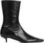 The Row Boots & laarzen Black Nappa Leather Shrimpton Boots in zwart - Thumbnail 1