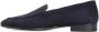 The Row Loafers Sophie Navy Blue Suede Goat Leather Loafers in blauw - Thumbnail 2