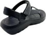 Thies Boots 1856 Ecofoam Trek Sandal vegan black water in zwart - Thumbnail 1