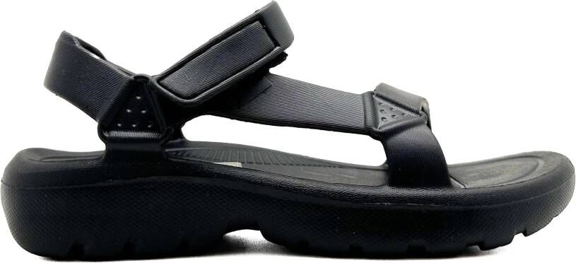 Thies Boots 1856 Ecofoam Trek Sandal vegan black water in zwart