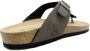 Thies Low-Top Sneakers 1856 Eco Bio Thong Sandal vegan charcoal ( in bruin - Thumbnail 1