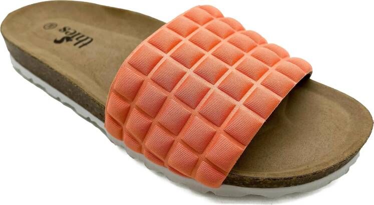 Thies Lage-top sneaker 1856 Eco Pool Pop salmon (W X) in oranje