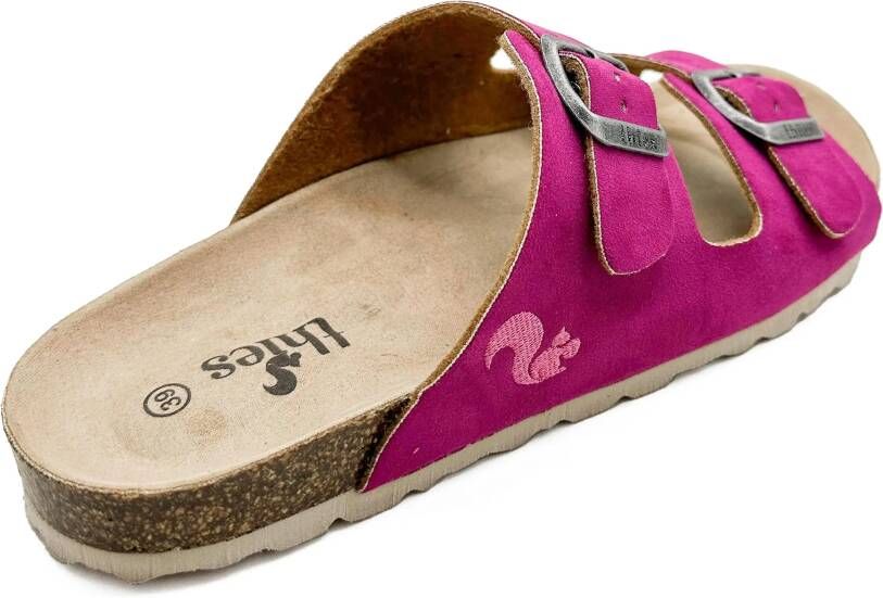 Thies Low-Top Sneakers 1856 Eco Bio Rec Sandal vegan fuchsia (W M in roze