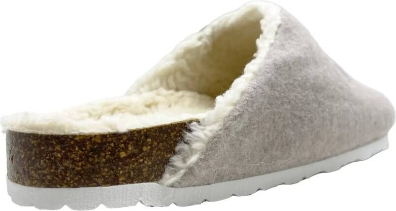 Thies Low-Top Sneakers 1856 Organic Bio Clog vegan beige (W X) in grijs