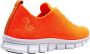 Thies Low-Top Sneakers PET Sneaker neon orange vegan aus recyce in oranje - Thumbnail 1