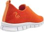 Thies Low-Top Sneakers PET Sneaker orange vegan aus recycelten in rood - Thumbnail 1