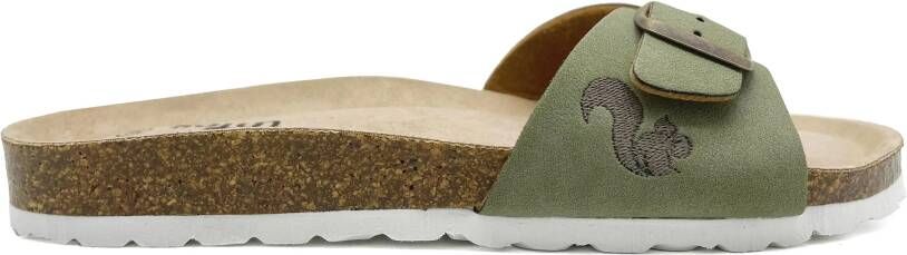 Thies Sneakers 1856 Eco Bio Strap Sandal vegan emerald (W in groen