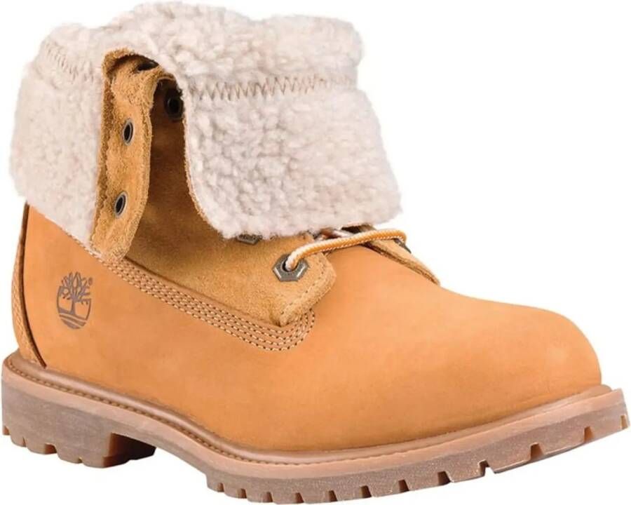 Timberland Sneakers Authentic Teddy Fleece Fold Down Boots in bruin