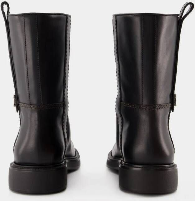 TOD'S Boots Gomma 20L Boots Leather Black in zwart