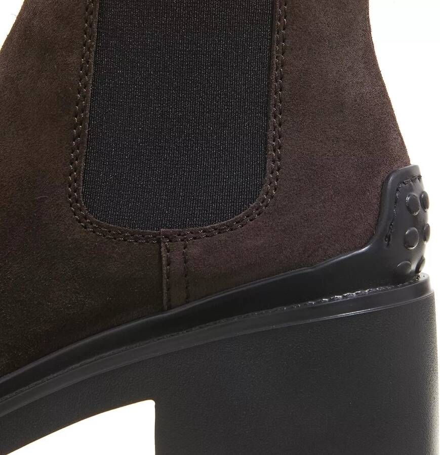 TOD'S Boots & laarzen Chelsea Ankle Boots Suede in bruin