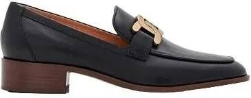 TOD'S Loafers & ballerina schoenen 35mm Leather Loafers in zwart