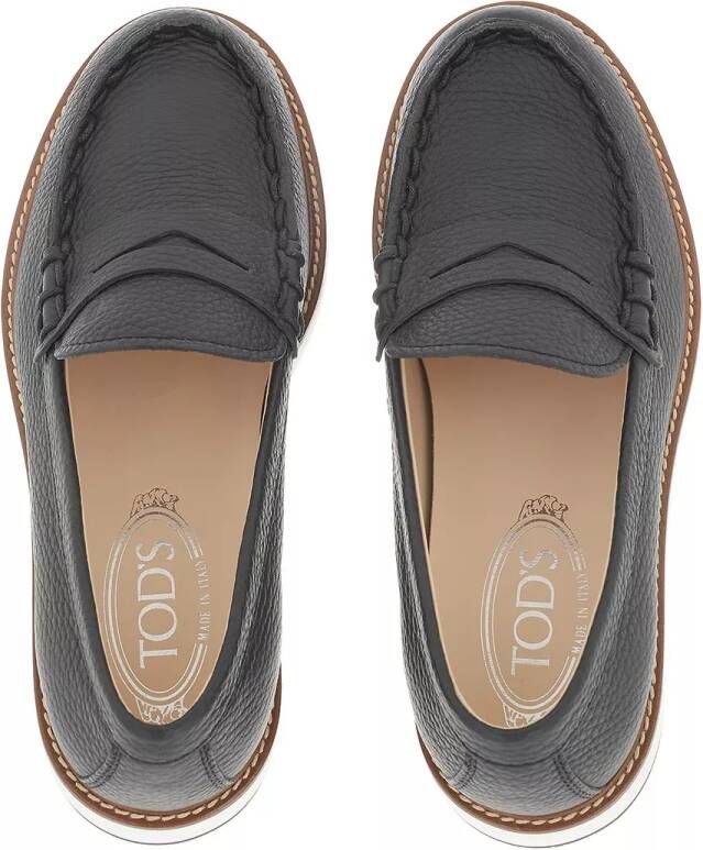 TOD'S Loafers & ballerina schoenen Loafers Leather in blauw