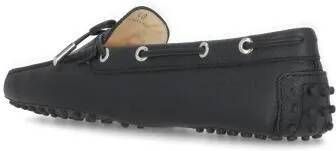 TOD'S Loafers & ballerina schoenen Pebbled Leather Loafers in zwart