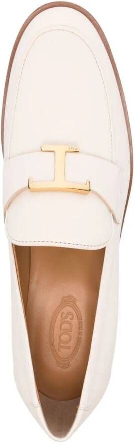 TOD'S Loafers Flat shoes White in wit