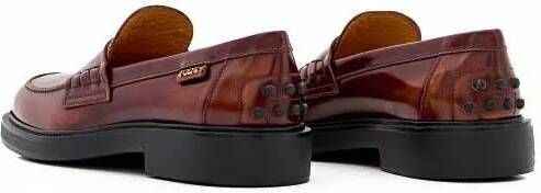 TOD'S Loafers Leather Loafer in bruin