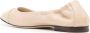 TOD'S Low-Top Sneakers T Logo Strap Leather Ballerinas in wit - Thumbnail 1