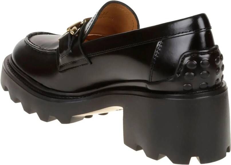 TOD'S Sandalen Flat shoes Black in zwart