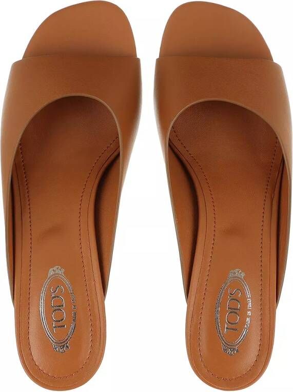 TOD'S Sandalen Sandals Leather in cognac