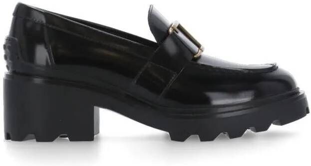 TOD'S Lage-top sneaker Leather Loafers in zwart