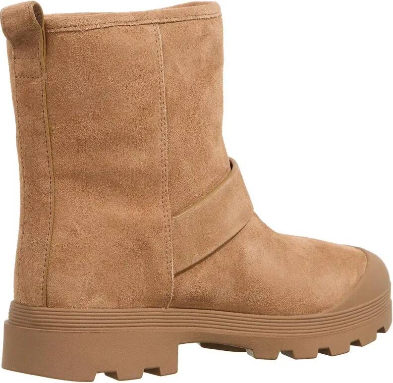 TORY BURCH Boots & laarzen Mellow Shearling Boot in bruin