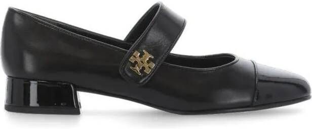 TORY BURCH Pumps & high heels Black Leather Mary Jane in zwart