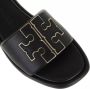 TORY BURCH Slippers Double T Sport Slide in zwart - Thumbnail 2