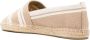 TORY BURCH Jacquard Logo Espadrilles in Cammello Ash White Beige Dames - Thumbnail 2