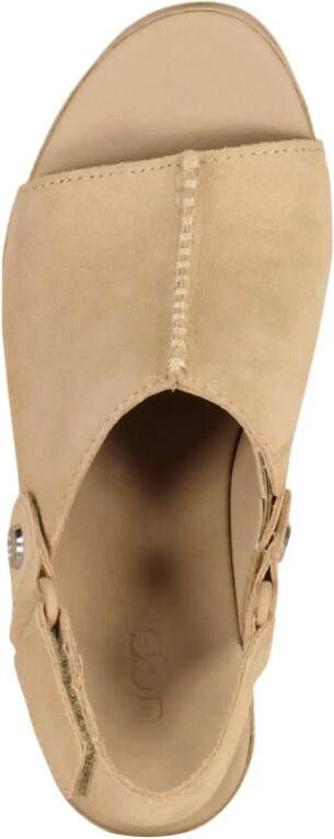 Ugg Low-Top Sneakers Plateauschuh Abbot Slide in beige