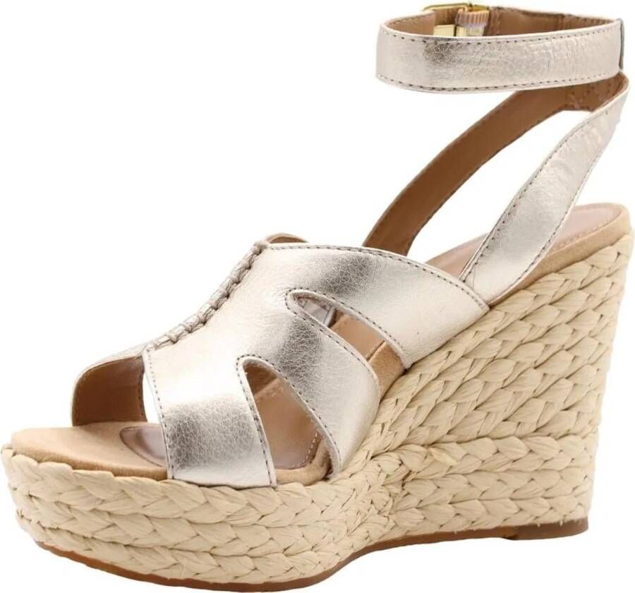 Ugg Sandalen Sandaal Gold in goud