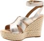 UGG Sandalen Dames W Careena Maat: 41 Materiaal: Leer Kleur: Goud - Thumbnail 3