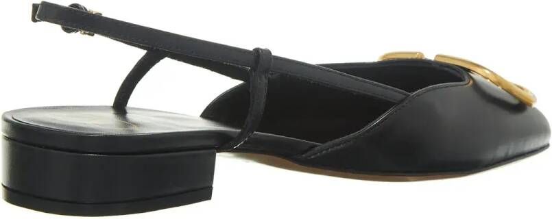 Valentino Garavani Loafers & ballerina schoenen Ballerina Vlogo Signature in zwart