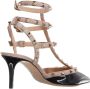 Valentino Garavani Pumps & high heels Ankle Strap Rockstud in taupe - Thumbnail 1