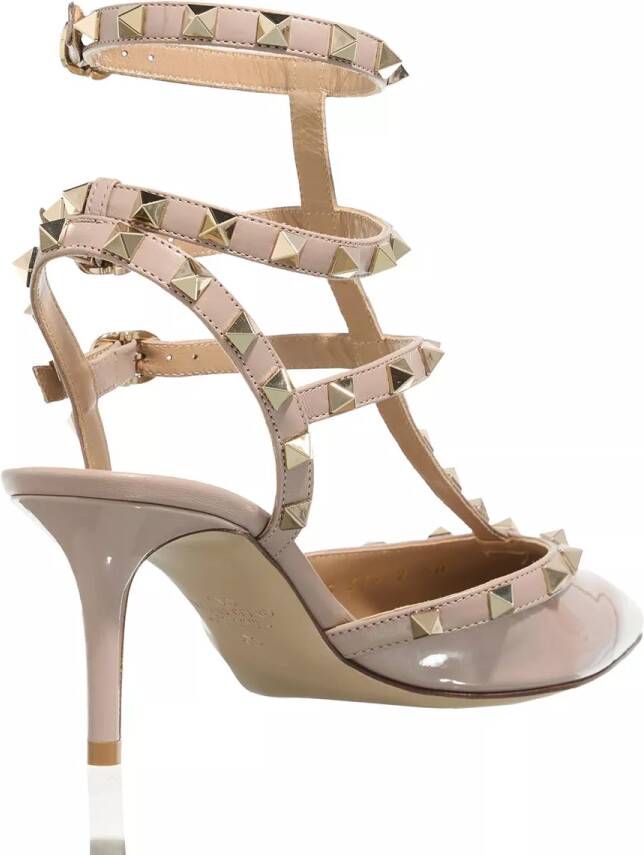 Valentino Garavani Pumps & high heels Rockstud Ankle Strap T.65 in beige