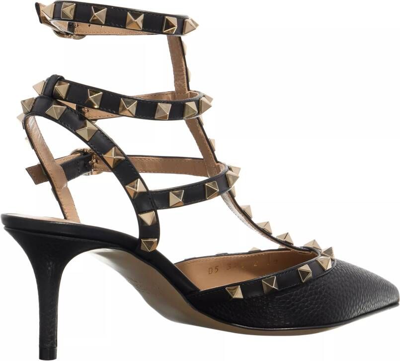 Valentino Garavani Pumps & high heels Rockstud Ankle Strap T.65 in zwart