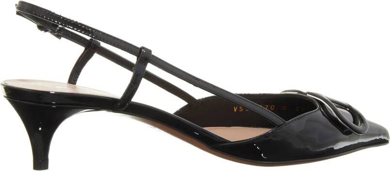 Valentino Garavani Pumps & high heels Sling Back Vlogo in zwart