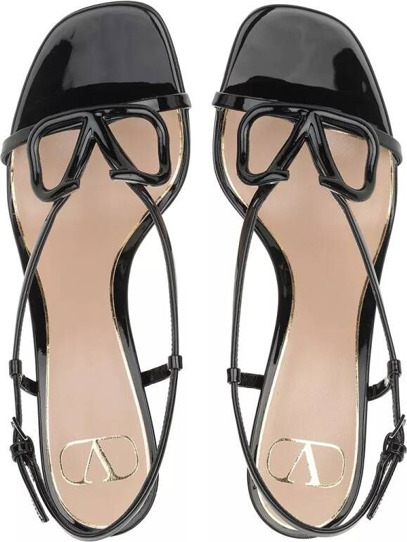 Valentino Garavani Pumps & high heels V Logo Slingback Pumps in zwart