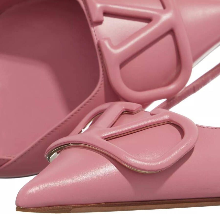 Valentino Garavani Pumps & high heels VLogo Slingback Pumps in poeder roze