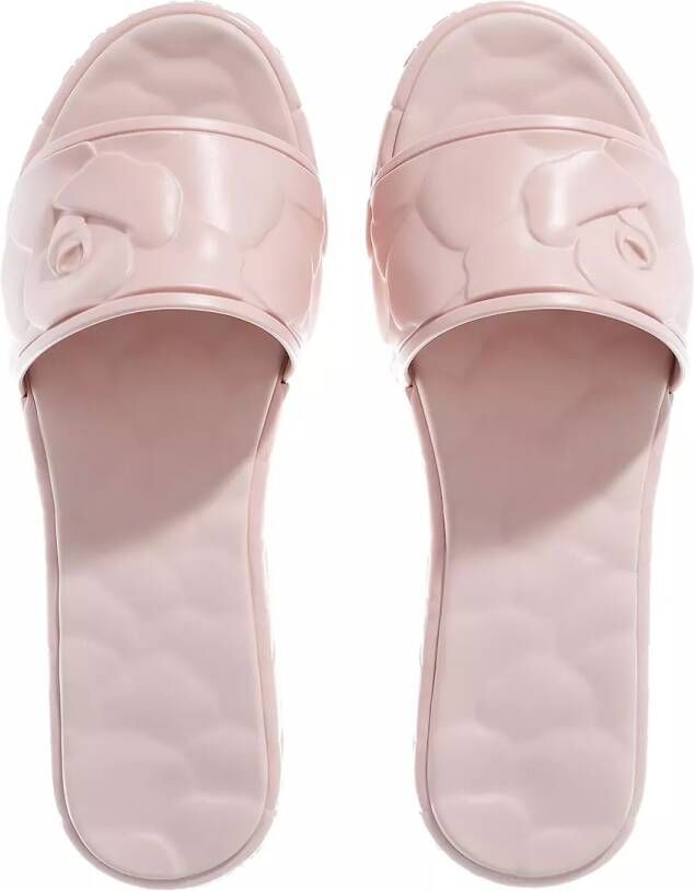 Valentino Garavani Sandalen Atelier 03 Rose Edition Flat Slides in poeder roze