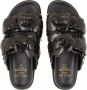 Valentino Garavani Sandalen Atelier 03 Rose Edition Slides Leather in zwart - Thumbnail 1