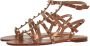 Valentino Garavani Sandalen Rockstud Sandal in cognac - Thumbnail 1