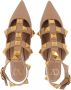 Valentino Garavani Sandalen Rockstud Sandals in poeder roze - Thumbnail 1