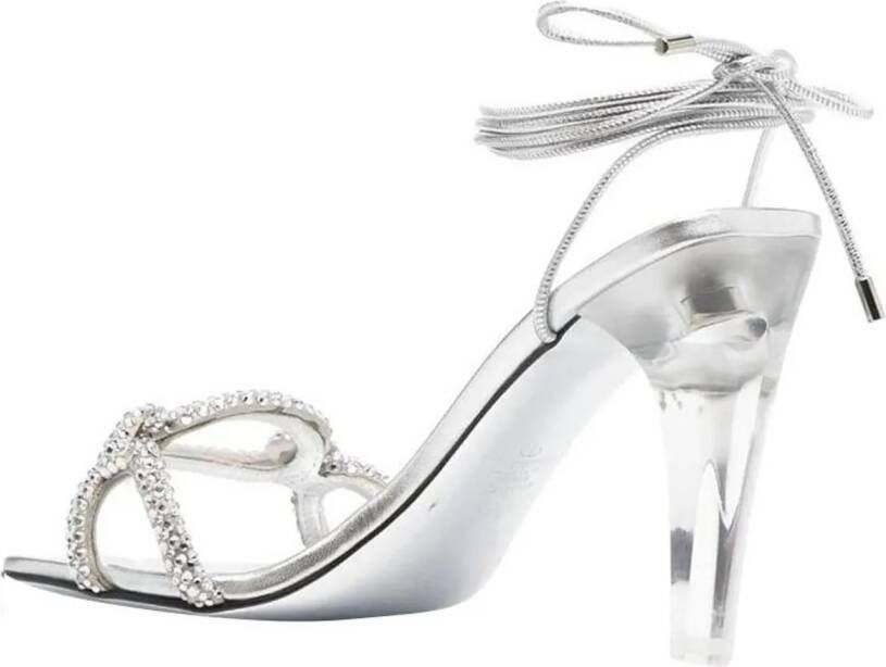 Valentino Garavani Sandalen Sandal Silver in zilver