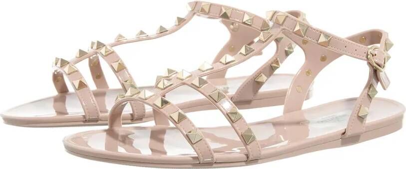 Valentino Garavani Sandalen Sandal Summer Rockstud in poeder roze