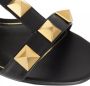 Valentino Garavani Slippers Roman Stud Slide Sandals in zwart - Thumbnail 1